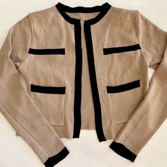 NWOT 2-Piece Crop Cardigan and Cami Set - Picture 6 of 8